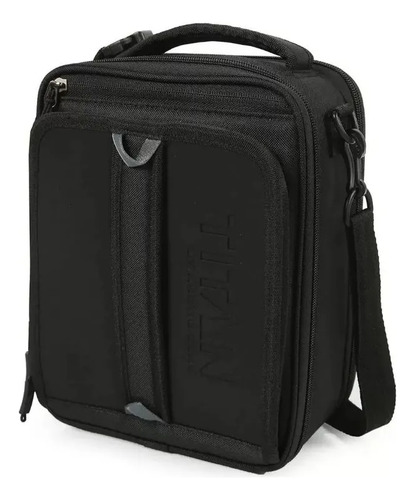Lonchera Termica Expandible Con Accesorios Negro