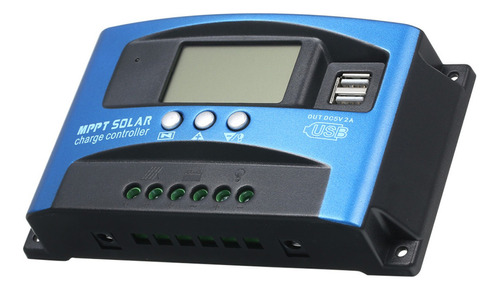 Controlador De Carga Solar 40a Mppt Con Pantalla Lcd 12v