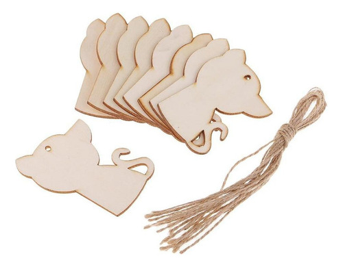 * Artesanías De Bricolaje Adornos De Madera Adorno