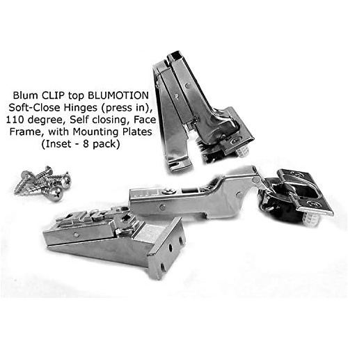 Bisagras Clip Top Otion Softclose, 110 Grados, Cierre A...