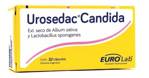 Eurolab Urosedac Candida X32 Capsulas