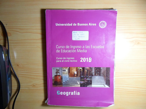 Curso De Ingreso Cieem 2015 Geografia - Eudeba