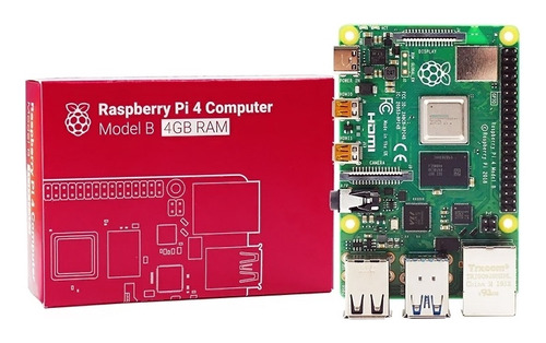 Mgsystem Raspberry Pi4 Modelo B 4gb Made In Uk Arduino