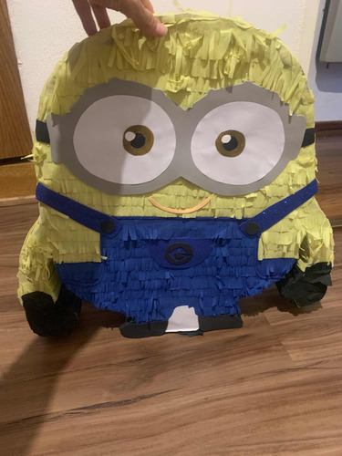 Piñata De Minion Minions Grande Para Cumpleaños (Usado)