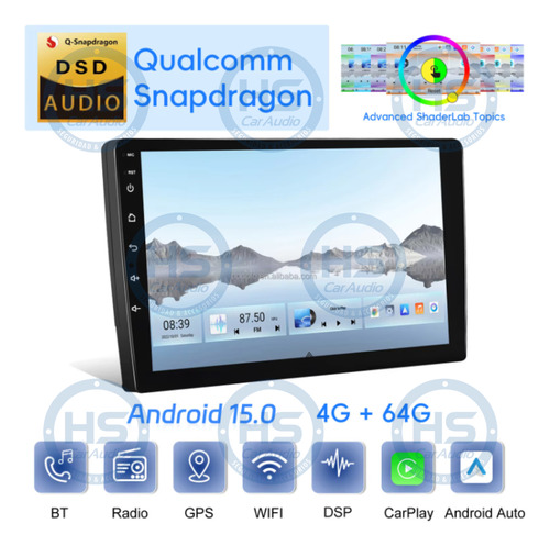 Radio 9 Pulgadas Android Auto Carplay Ram 1000 +2017