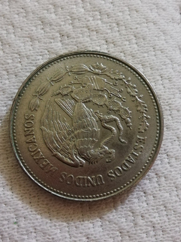 Imagen 2 de 2 de Moneda 200 Pesos, México 1986, Copa Del Mundo