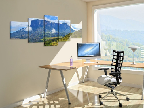 Cuadro Kukenan Tepuy Gran Sabana Multipanel Foto Canvas