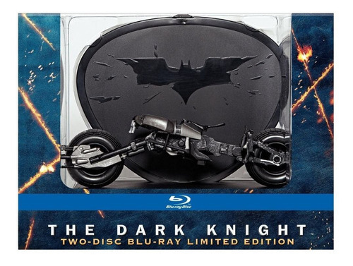 The Dark Knight Batman 2 Edicion Limitada Con Moto Blu-ray
