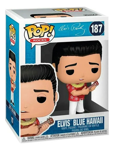 Funko Pop Elvis Presley 187 Hawaii Original Scarlet Kids