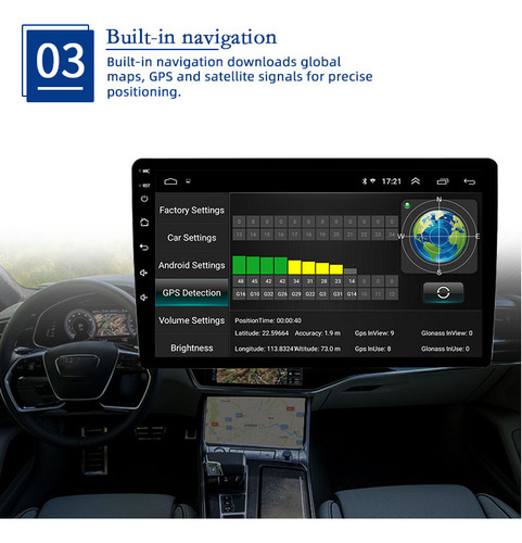 Lebeeaudio 2+32g Estéreo Para Auto 1din Wifi Android 9 Pulgadas Con Carplay
