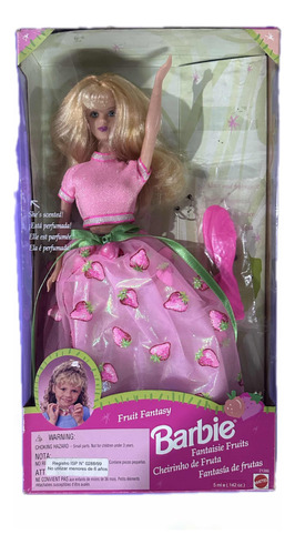 Barbie Fantasía De Frutas Frutilla 98incompleta Como Nueva 