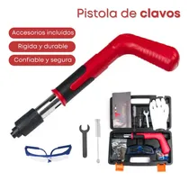 Comprar Pistola Clavos Metalurgica Clavado Manual + Caja + 50 Clavos