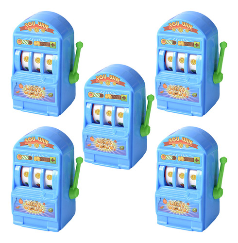 Máquina De Lotería Interactiva, Juguete Portátil, 5 Unidades