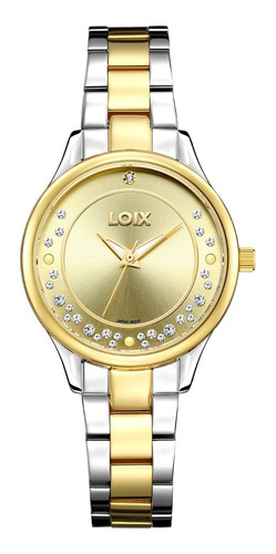 Reloj Loix L1176 Para Dama Elegante Multicolor