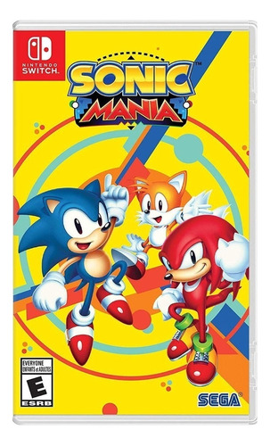 Sonic Mania  Sonic Mania Standard Edition SEGA Nintendo Switch Físico