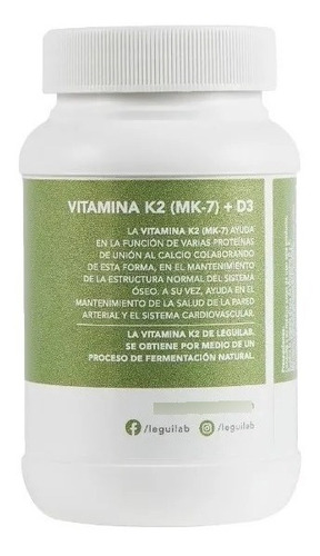 Vitamina K2 + Vitamina D3 Leguilab 60cap