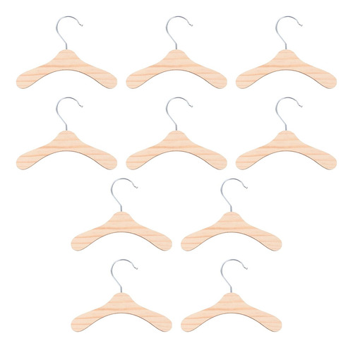 10 Perchas Estándar De Madera Para Perros, Duraderas Y Antid