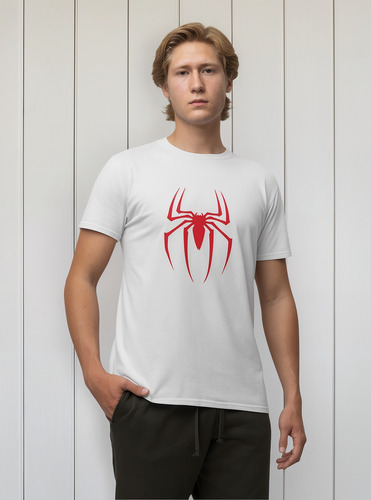 Playera El Hombre Araña De Spiderman Logo