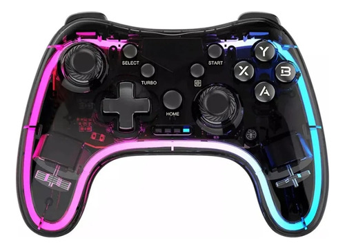 Control De Videojuegos Para Switch/windows/p4/switch Sabala Negro