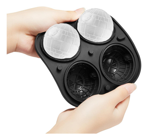 Moldes De Cubitos De Hielo 3d De Death Star Wars, Regalos De