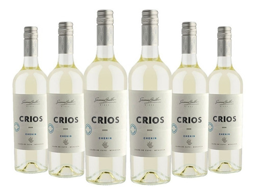 Vino Blanco Crios Chenin Bajo Alcohol X6