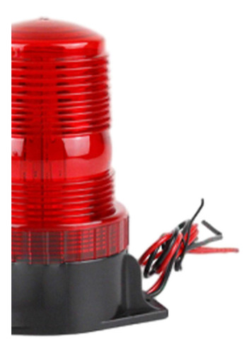. Luz De Advertência Genérica Farol Piscante De Vermelho