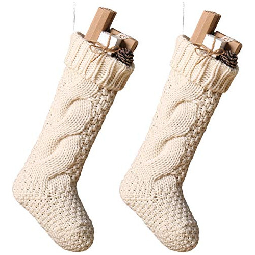 Toes Home 18 Inch Knitted Christmas Stockings