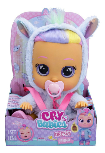 Muñeca Bebes Llorones Dressy Fantasy Hannah Cry Babies