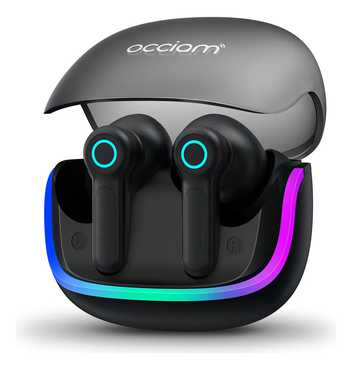 Audífonos In-Ear Occiam G07 Gamer Bluetooth con Micrófono y Luces RGB