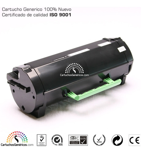 4 Toner Compatible Lexmark 51b4000 Ms317dn Ms417dn Ms517dn