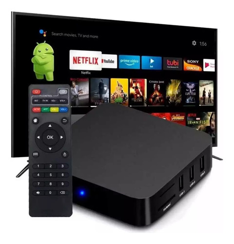 Tv Box Smart Conversor 4k Hd Pro Youtube Smartpro Netflix