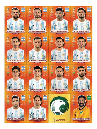 Plantillas De Figuritas Del Mundial Qatar 2022 Para Imprimir