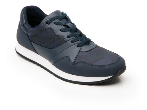 Imagen 1 de 8 de Tenis Flexi Hombre 403108 Azul Negro