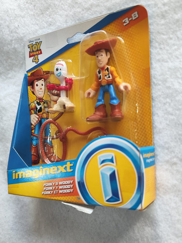 Forky Y Woody Figuras Imaginext Toy Story