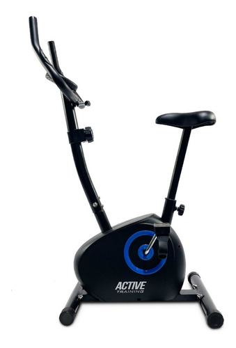 Ergometrica Vertical Active - Pulsómetro Y Odómetro Athletic Color Negro