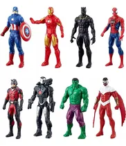 Comprar Set X8 Muñecos Avengers Marvel 15cm Para Niños