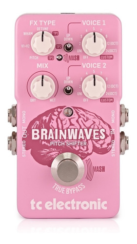 Tc Electronic Brainwaves Pitch Shifter Pedal Guitarra