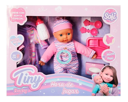 Tiny Baby Bebote Hora De Jugar Sofi Con Sonido 53731