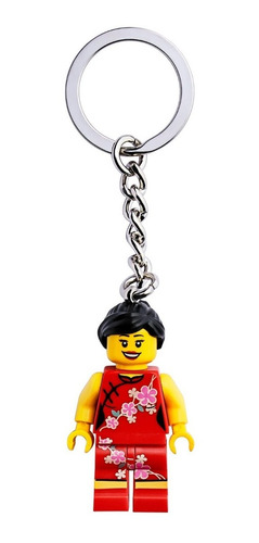 Lego Llavero De Chica Con Flores 854068