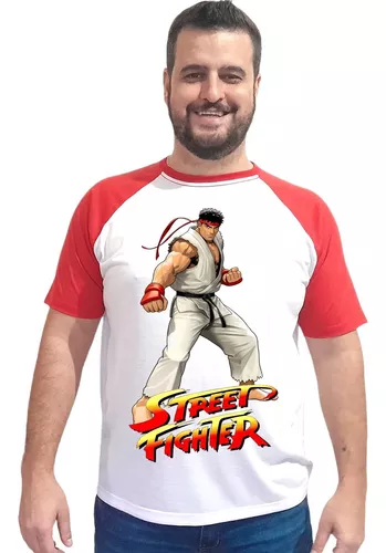 Camiseta Street Fighter - Personagens