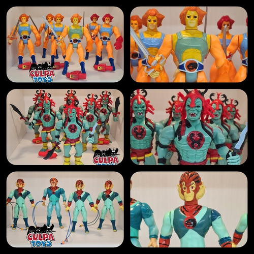 --- Culpatoys Reptilio Vintage 1985 De Los Thundercats --- (Usado)