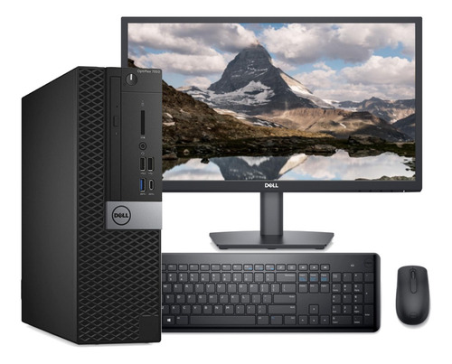 Pc Cpu Dell Optiplex Intel Core I7 Ram 32gb Ssd 480gb 23.8 (Reacondicionado)