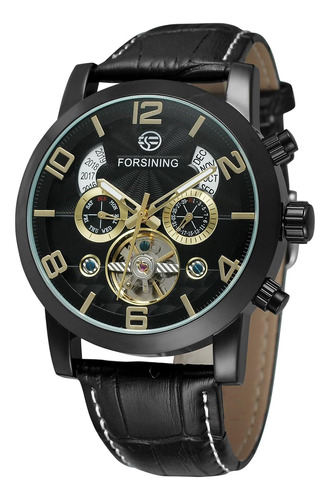 Forsining Reloj De Estilo Popular Tourbillon Autom?tico De L