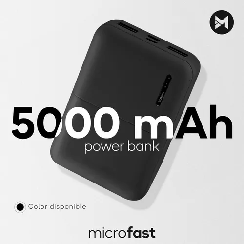 Power Bank Mini Cargador Portátil Usb 5000mah Samsung iPhone