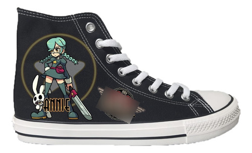 Zapatilla Estampada Skull Girls Annie