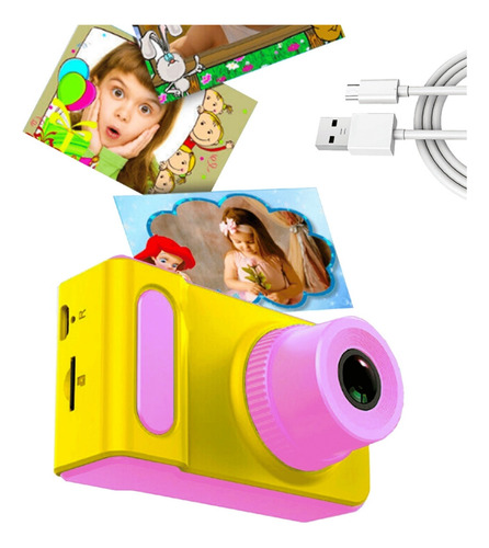 Câmera Infantil Mini Cartao De Memoria 32gb Recarregável 