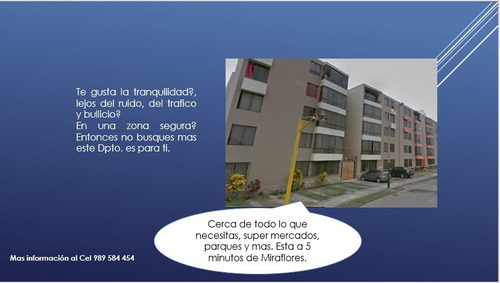 Venta Departamento En Surco /// A Un Excelente Precio