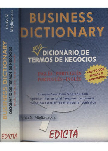 Business Dictionary   Dicionário De Termos De Negócios