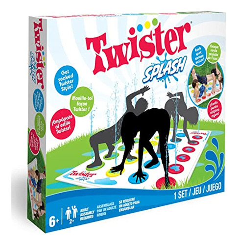 Hasbro Twister Splash Water Game For Kids - Backyard Sprinkl