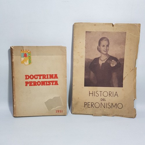 Peronismo Doctrina E Historia Evita Lote X 2 Libro Mag 61594